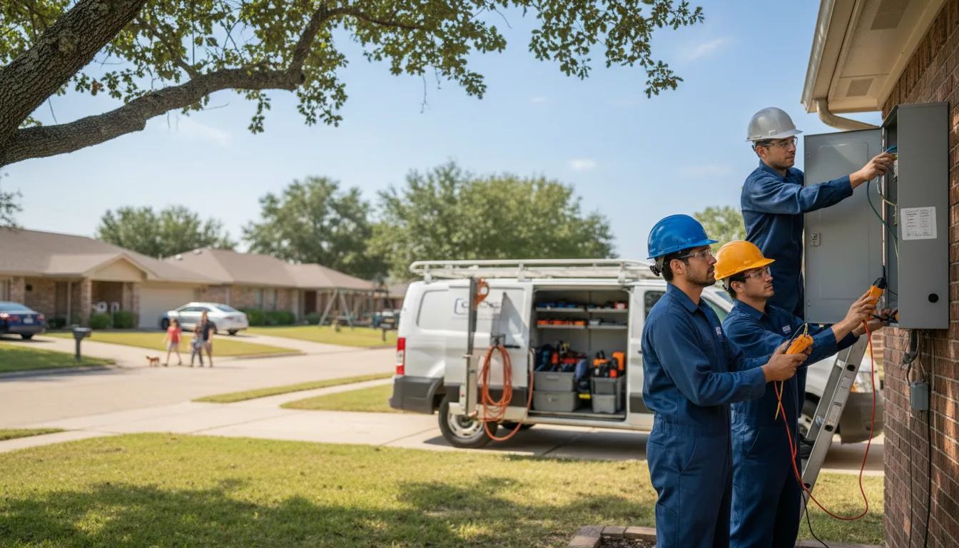 Certified electrician providing emergency electrical services in Vanzant, MO